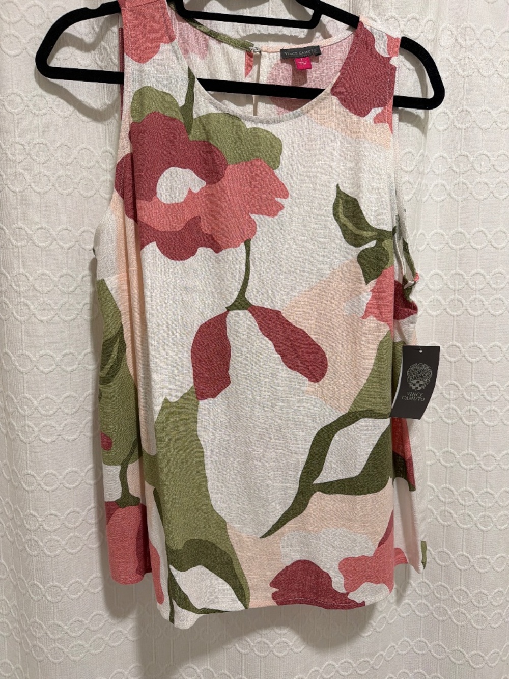 NWT Vince Camino sleeveless top large